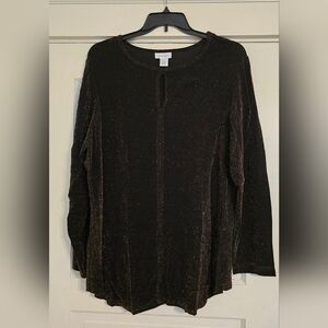 Avenue Black Women's Top